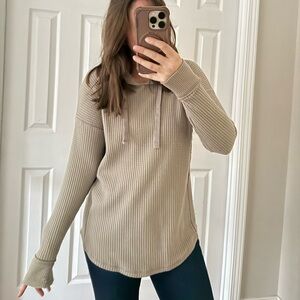 Abercrombie & Fitch Ribbed Hoodie